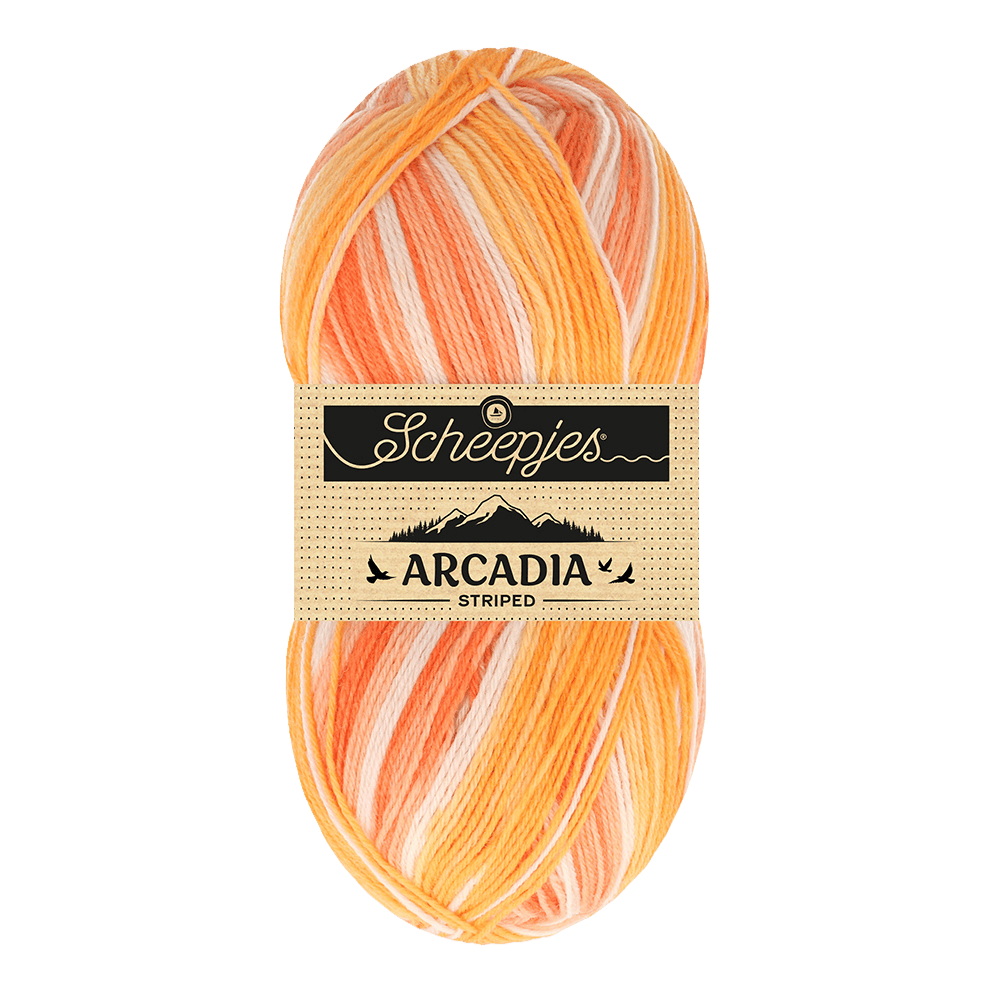 Scheepjes Yarn Sunburst Scheepjes | Arcadia Striped | 4 Ply | 1745