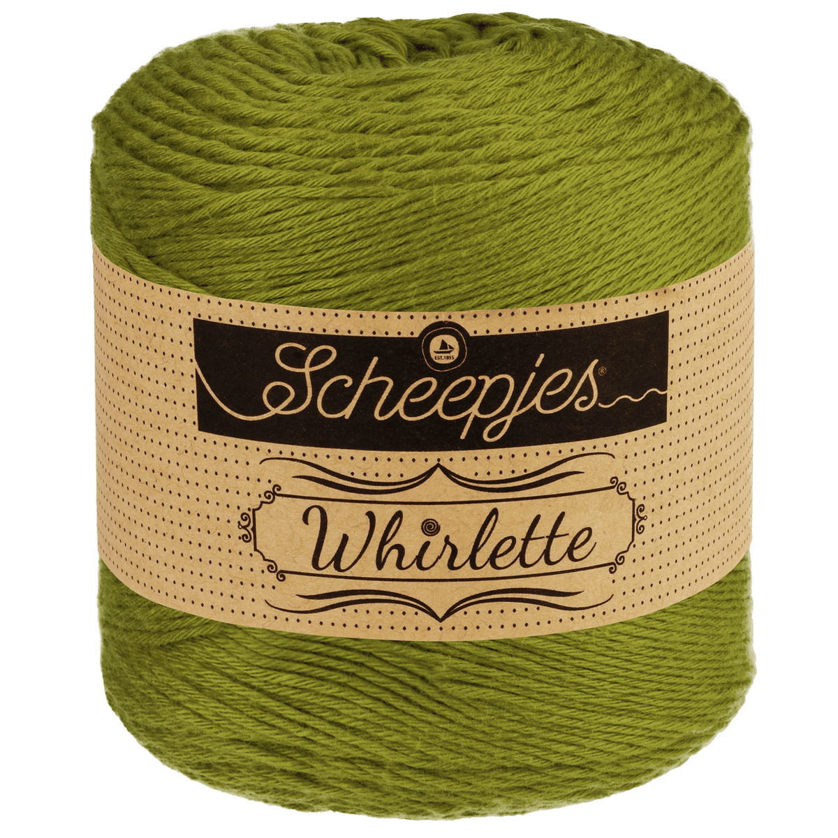 Scheepjes Yarn Tangy Olive Scheepjes | Whirlette | 4 Ply | 1711