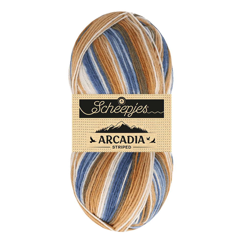 Scheepjes Yarn Timber Scheepjes | Arcadia Striped | 4 Ply | 1745