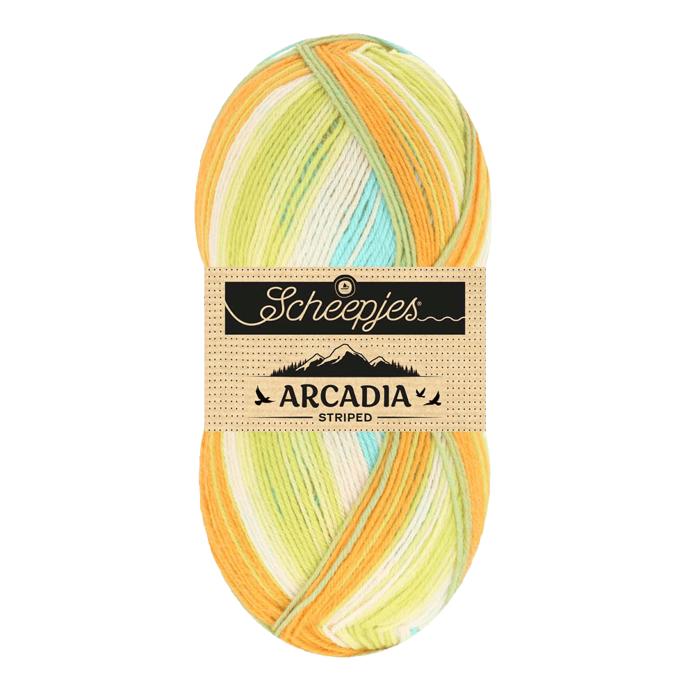 Scheepjes Yarn Tropical Scheepjes | Arcadia Striped | 4 Ply | 1745