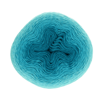 Scheepjes Yarn Turquoise Turntable 559 Scheepjes | Whirl Ombré | 4 Ply | 1698