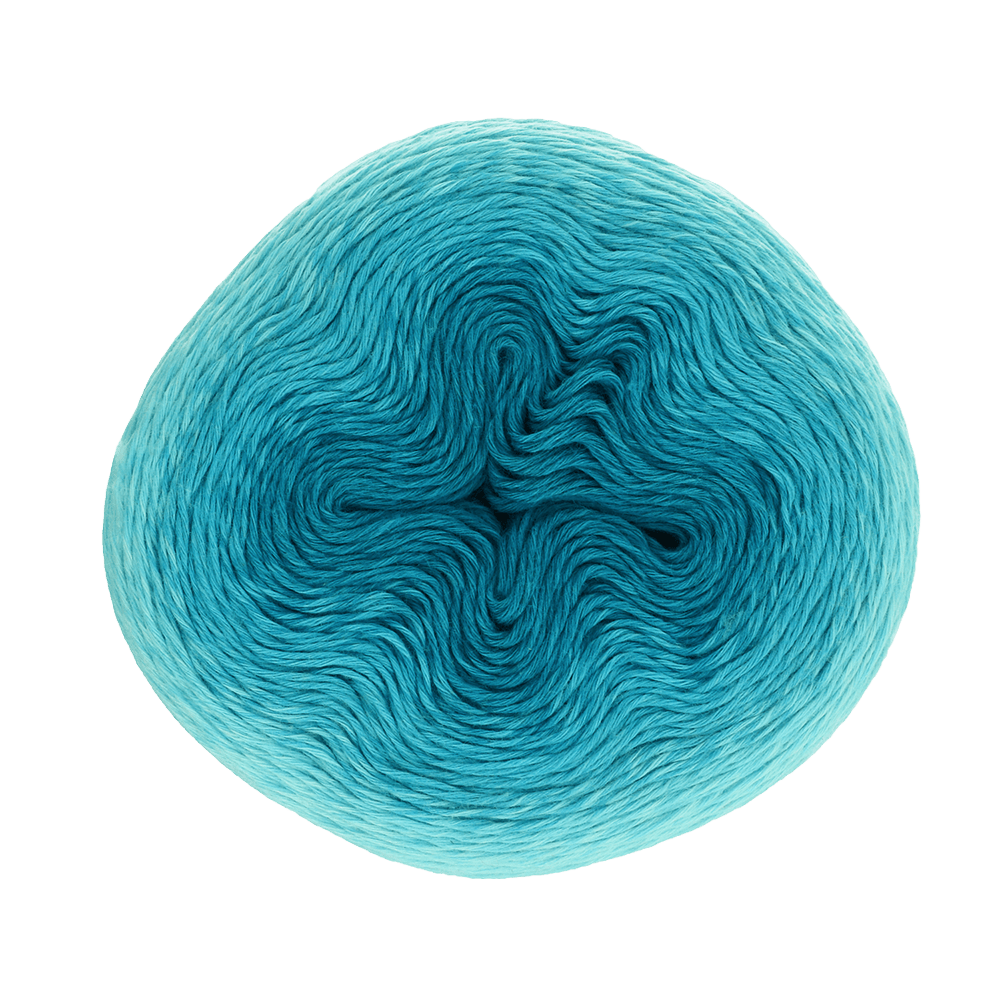 Scheepjes Yarn Turquoise Turntable 559 Scheepjes | Whirl Ombré | 4 Ply | 1698