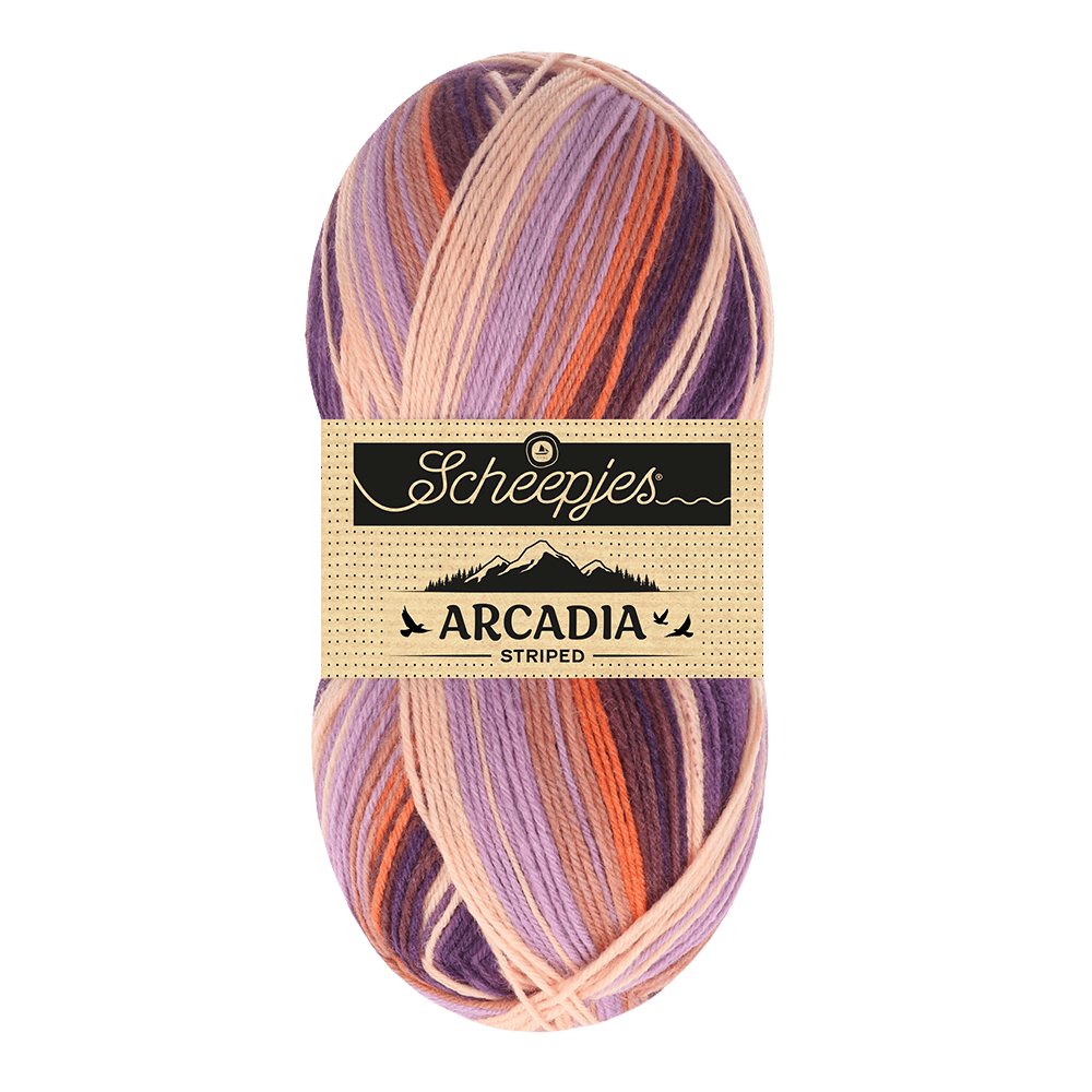 Scheepjes Yarn Twilight Scheepjes | Arcadia Striped | 4 Ply | 1745