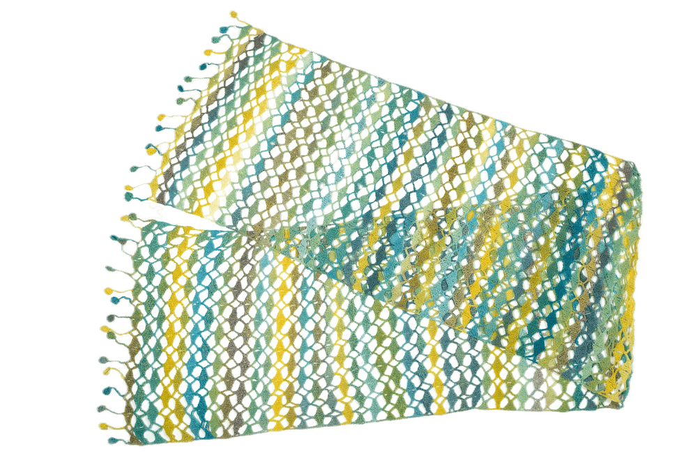 Schoppel Design Crochet Pattern Edition 6 | Partly Sunny | 1516.2401 | 3 Balls BALLINA Stole Crochet Pattern Bundle in Edition 6 by Schoppel Design | 842