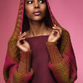 Schoppel Design Knitting Pattern Gradient | Chickpeas | 1395.2359 | 5 Balls ERISKA Bolero Knitting Pattern Bundle in Gradient by Schoppel Design | 694