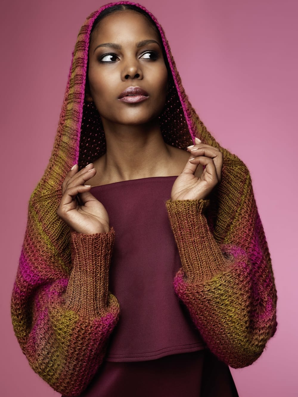 Schoppel Design Knitting Pattern Gradient | Chickpeas | 1395.2359 | 5 Balls ERISKA Bolero Knitting Pattern Bundle in Gradient by Schoppel Design | 694