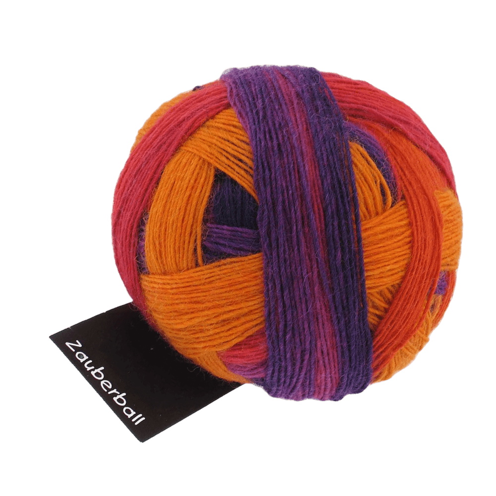 Schoppel Wolle Yarn A Bed of Fuchsia SCHOPPEL | Sock Yarn | Zauberball® | 1155