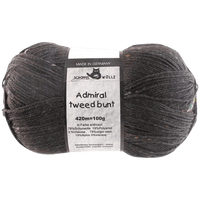 Schoppel Wolle Yarn Anthracite SCHOPPEL | Sock Yarn | Admiral Tweed Bunt | 254