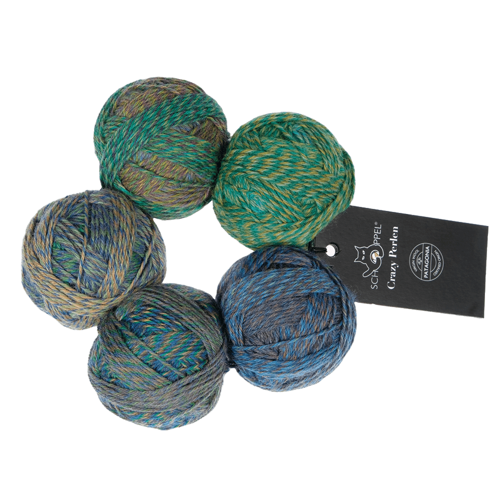 Schoppel Wolle Yarn Baritone Crazy 2638 SCHOPPEL | Sock Yarn | Crazy Perlen | 1970