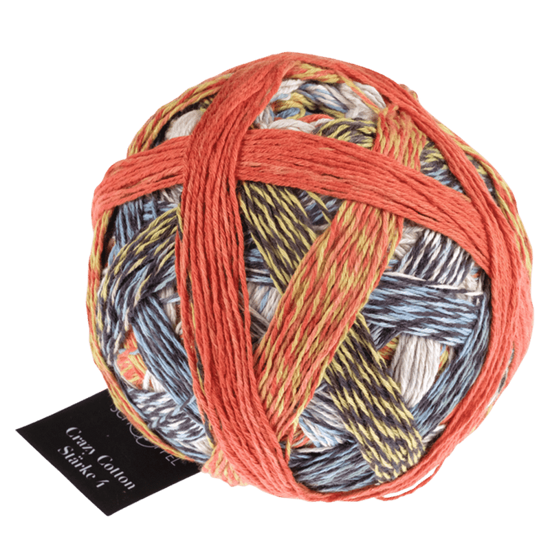 Schoppel Wolle Yarn Bedrock SCHOPPEL | Crazy Cotton Stärke 4 | 1861