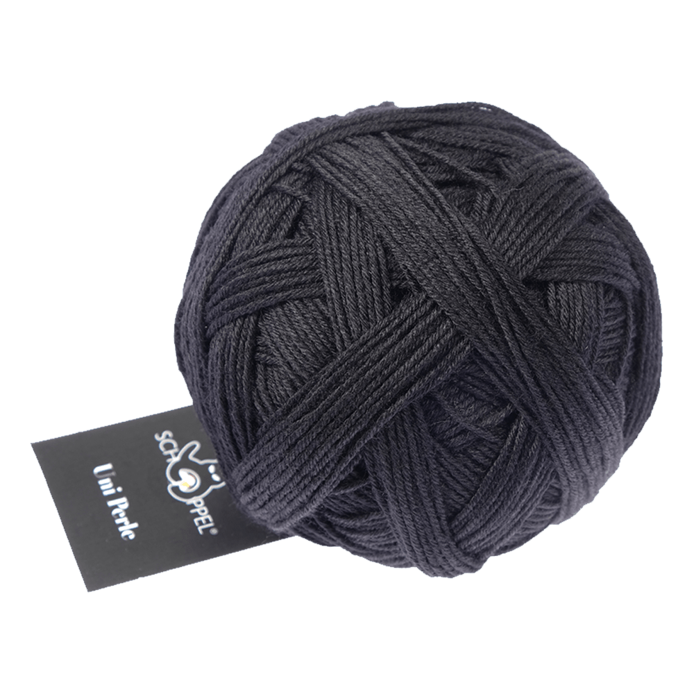 Schoppel Wolle Yarn Black 880 SCHOPPEL | Uni Perle | 1974