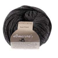 Schoppel Wolle Yarn Black Mélange SCHOPPEL | Albmerino | Aran / Chunky | 10 Pack | 1287