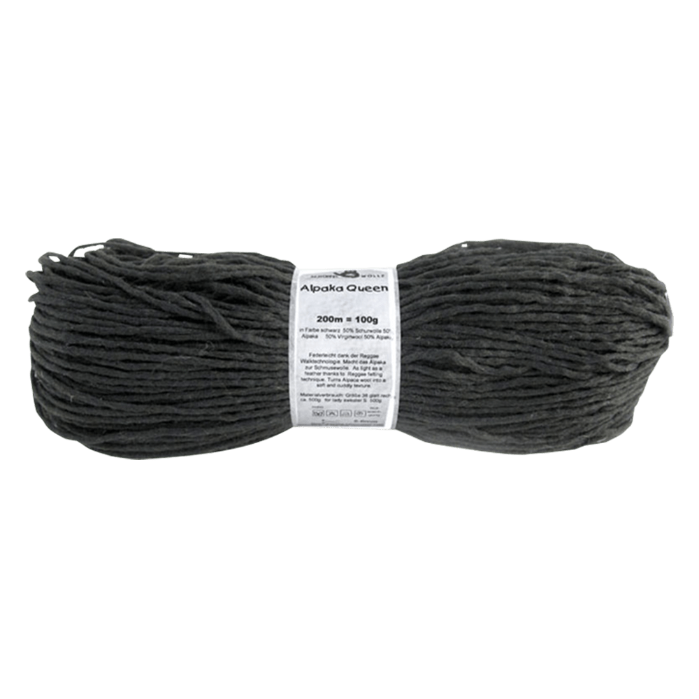 Schoppel Wolle Yarn Black SCHOPPEL | Alpaka Queen | Aran / Chunky | 5 Pack | 1400