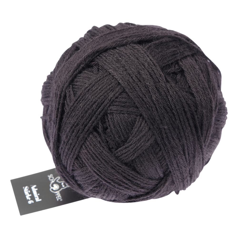 Schoppel Wolle Yarn Black SCHOPPEL | Sock Yarn | Admiral Stärke 6 | 1377