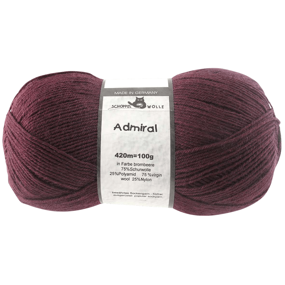 Schoppel Wolle Yarn Blackberry SCHOPPEL | Sock Yarn | Admiral | 1566