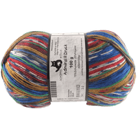 Schoppel Wolle Yarn Blue House SCHOPPEL | Sock Yarn | Admiral R Druck | 1566R