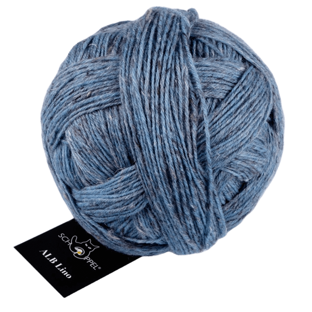 Schoppel Wolle Yarn Blue Mélange 4201M SCHOPPEL | ALB Lino | 1497