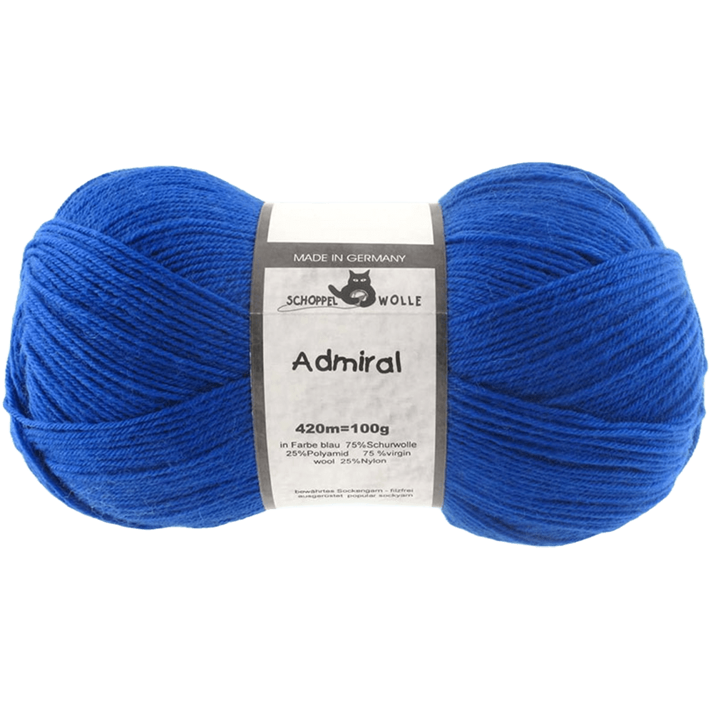 Schoppel Wolle Yarn Blue SCHOPPEL | Sock Yarn | Admiral | 1566