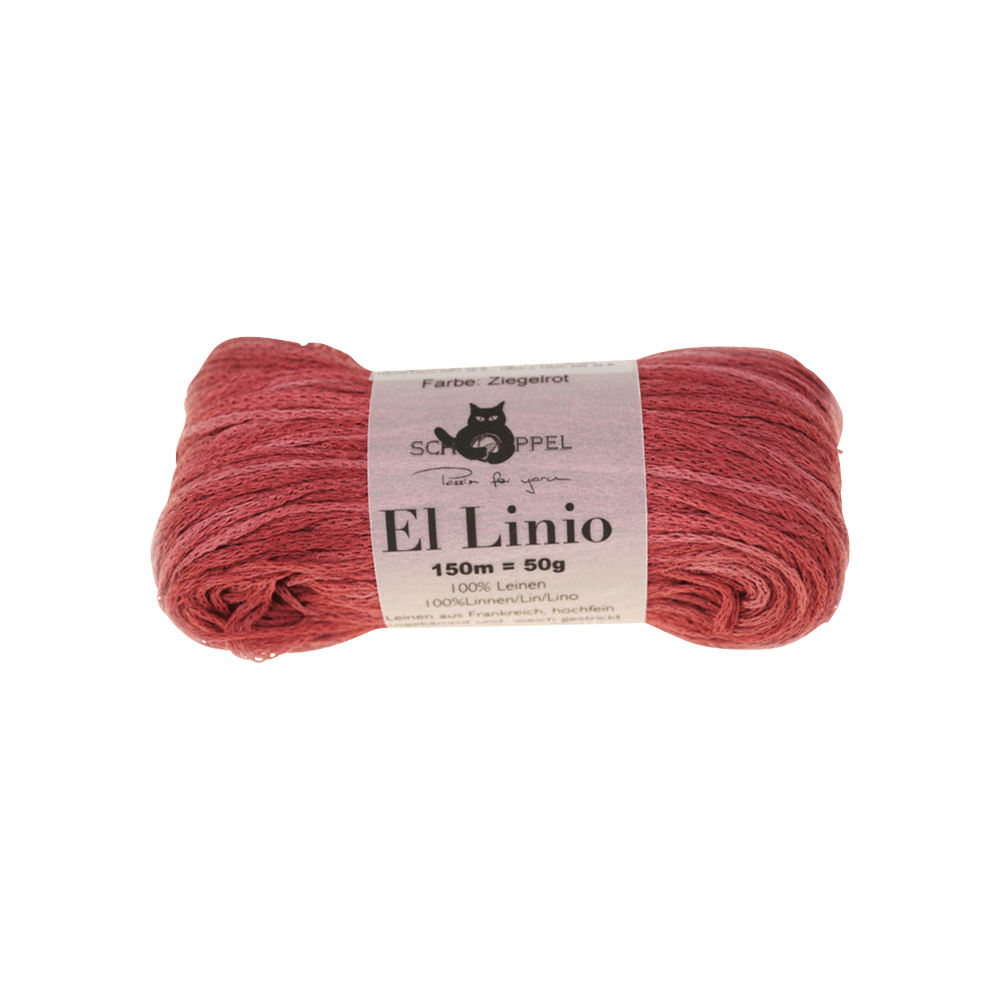 Schoppel Wolle Yarn Brick Red SCHOPPEL | El Lino | 1432