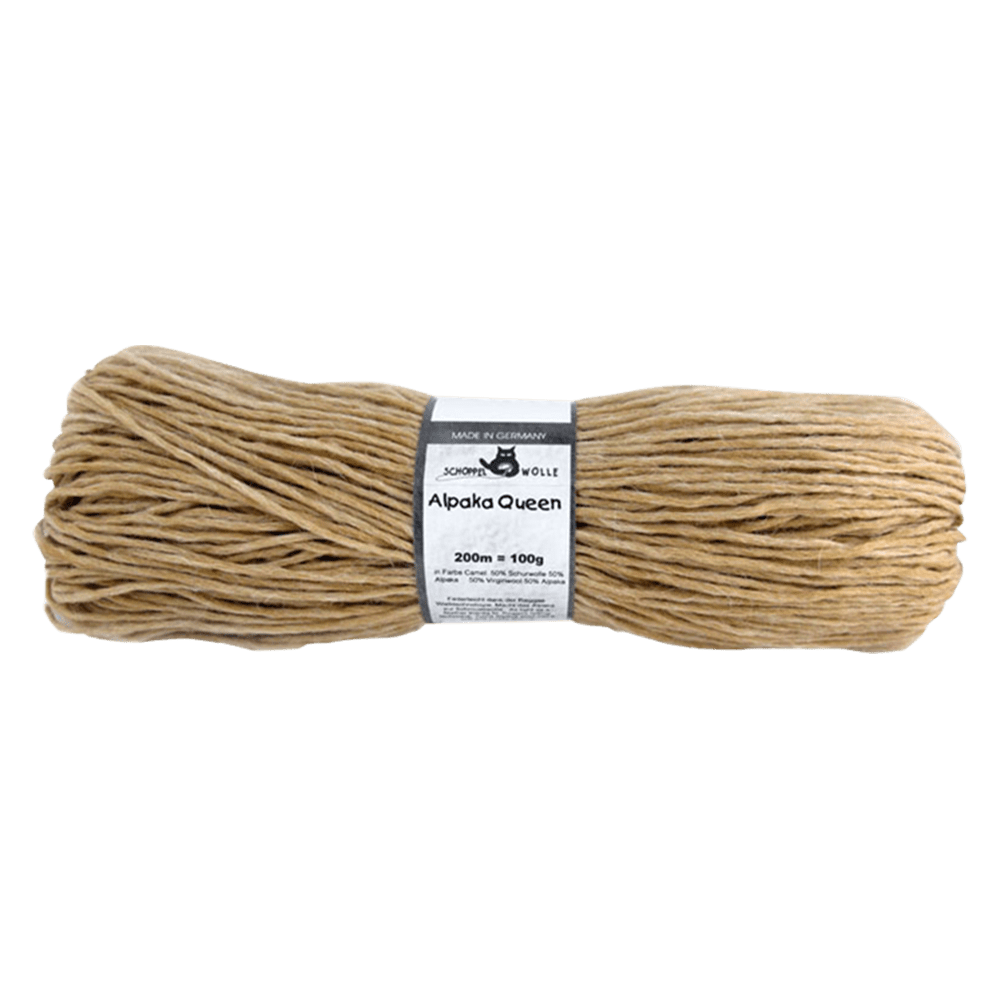Schoppel Wolle Yarn Camel SCHOPPEL | Alpaka Queen | Aran / Chunky | 5 Pack | 1400