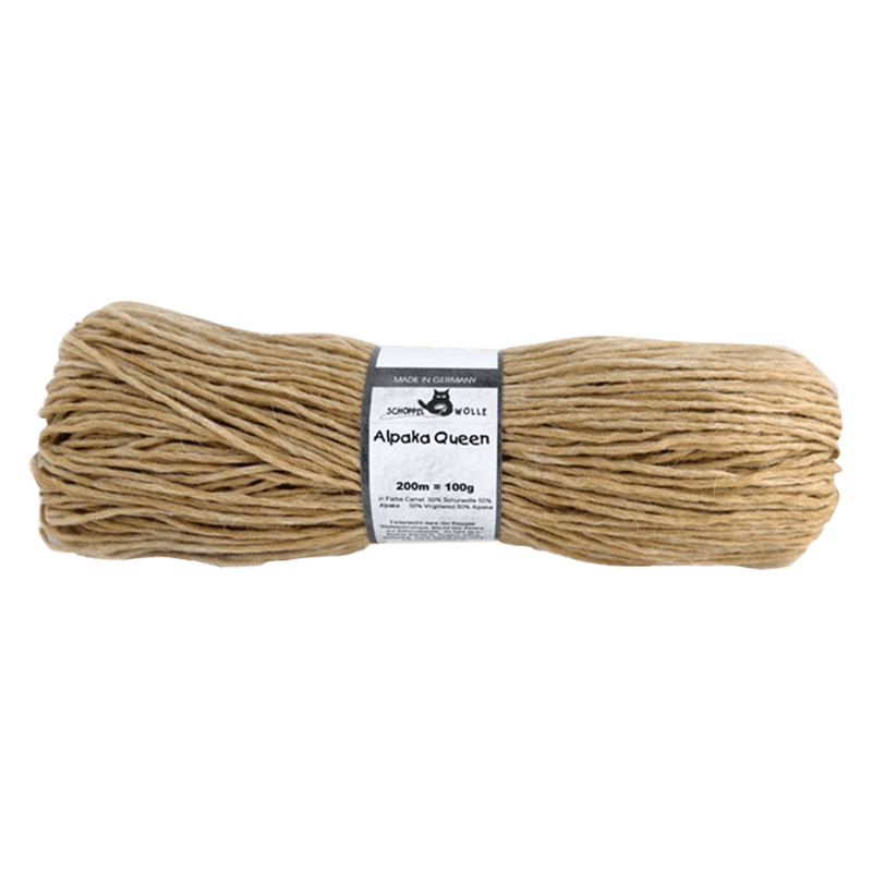 Schoppel Wolle Yarn Camel SCHOPPEL | Alpaka Queen | Aran / Chunky | 5 Pack | 1400