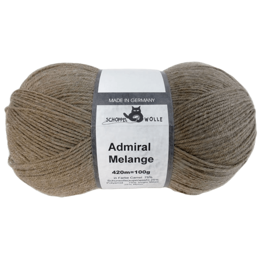 Schoppel Wolle Yarn Camel SCHOPPEL | Sock Yarn | Admiral Mélange | 1566K