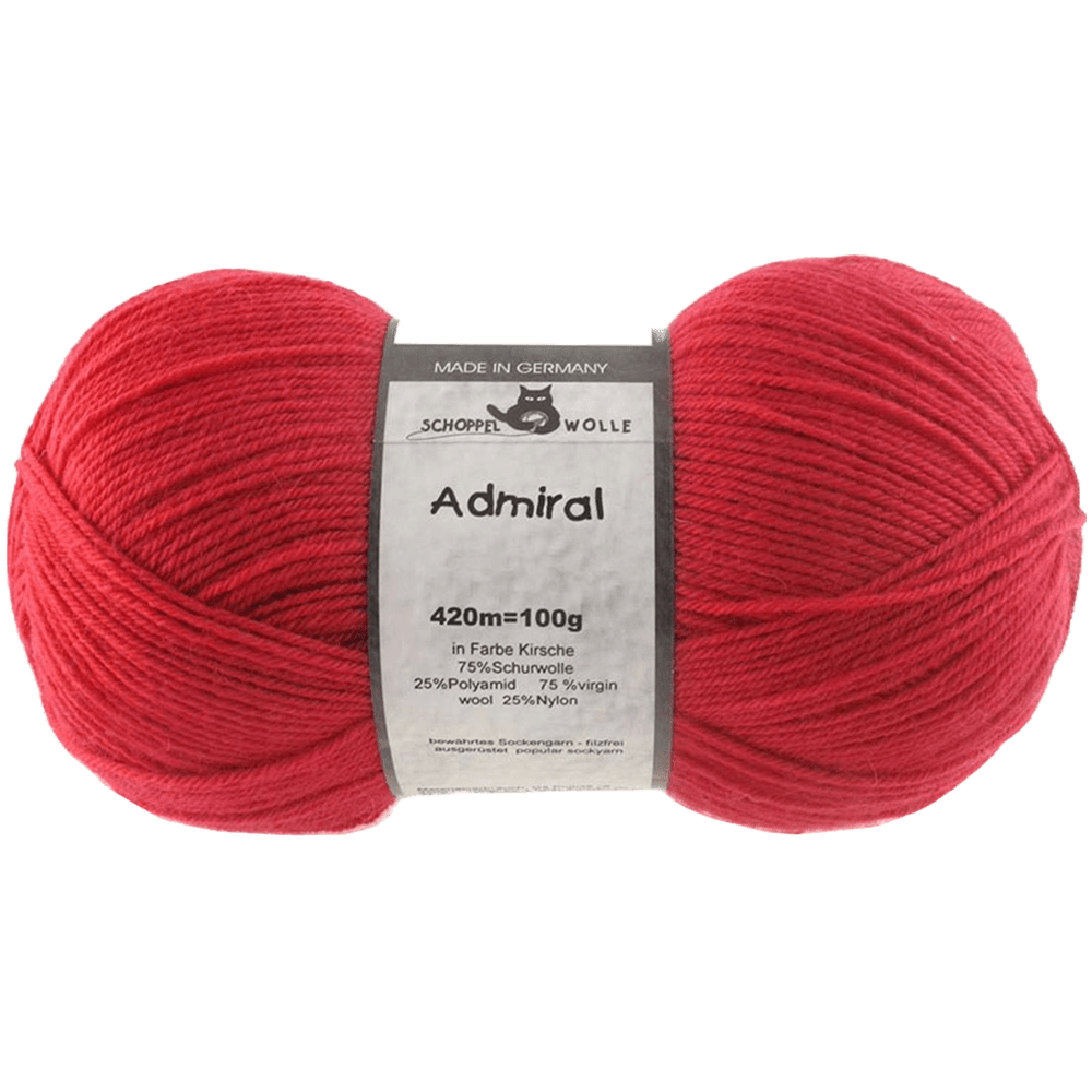 Schoppel Wolle Yarn Cherry SCHOPPEL | Sock Yarn | Admiral | 1566