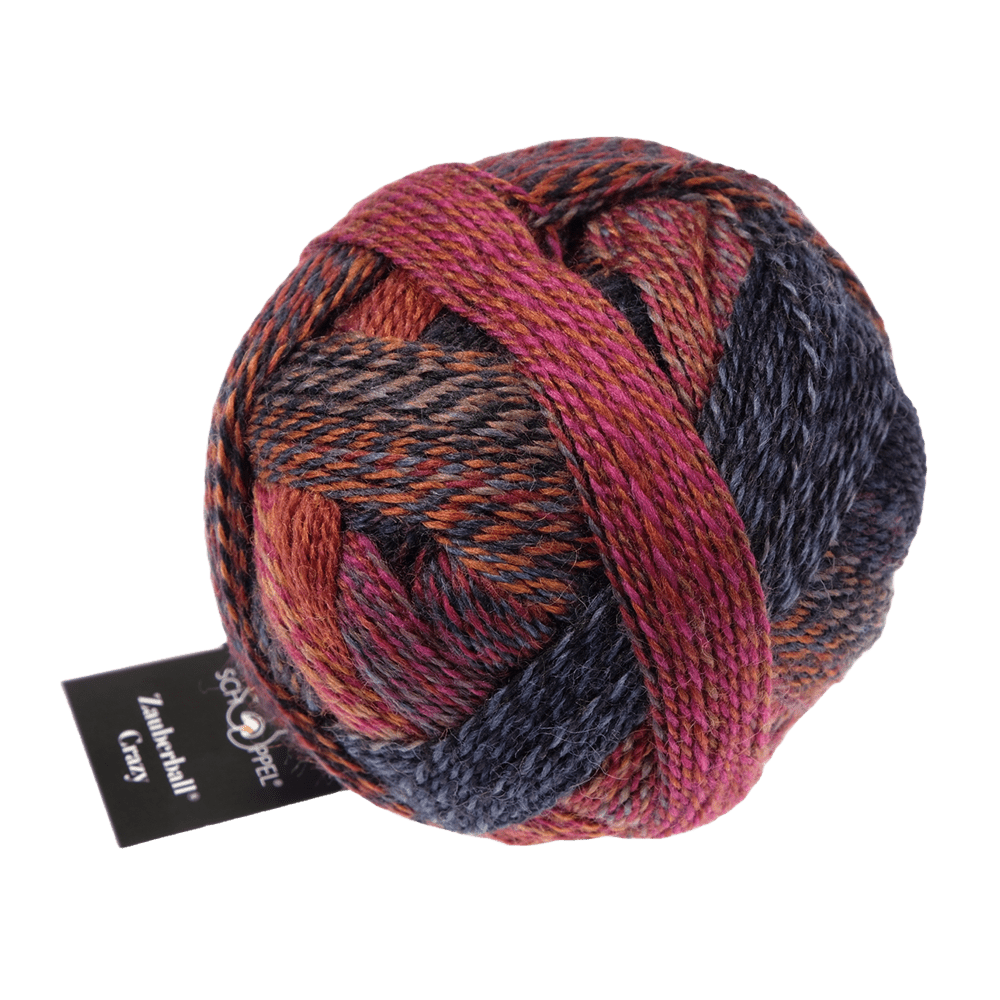 Schoppel Wolle Yarn Cinnamon Bun SCHOPPEL | Sock Yarn | Zauberball® Crazy | 1153