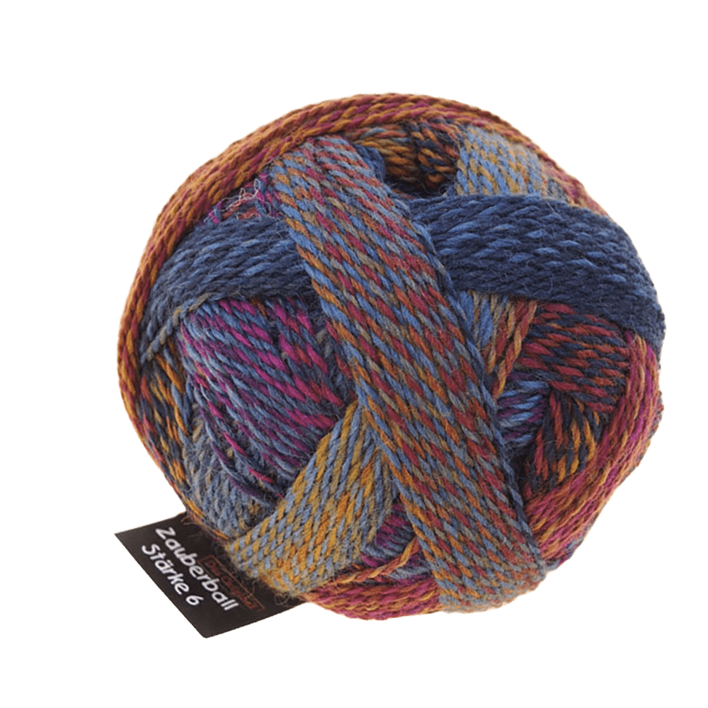 Schoppel Wolle Yarn Cinnamon Bun SCHOPPEL | Sock Yarn | Zauberball® Stärke 6 | 1289