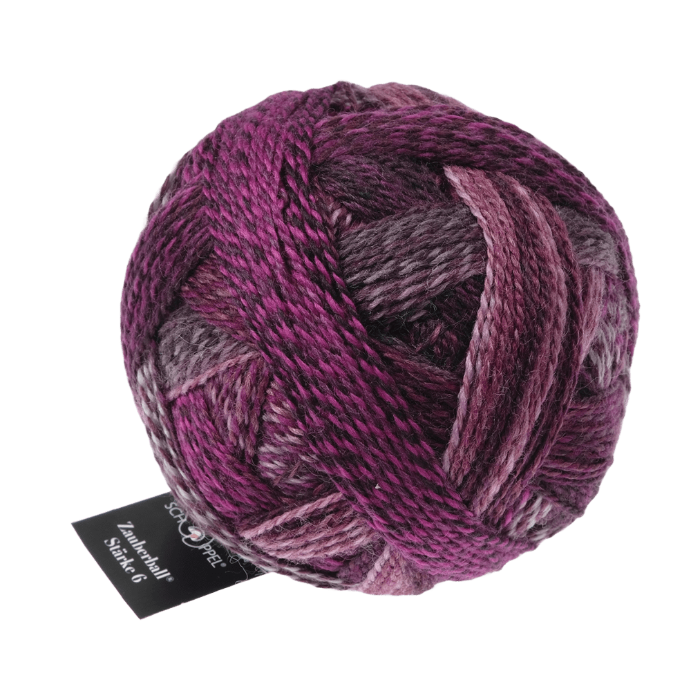 Schoppel Wolle Yarn Dark Roses SCHOPPEL | Sock Yarn | Zauberball® Stärke 6 | 1289