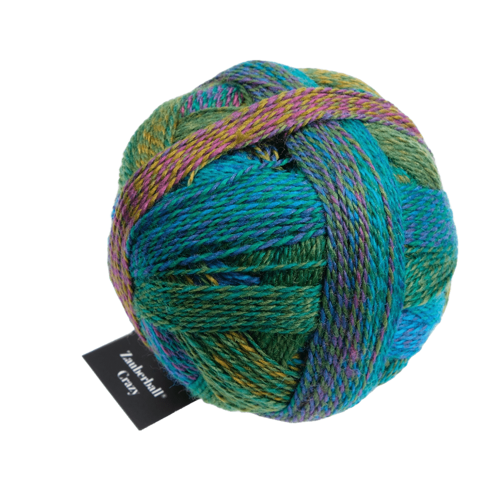 Schoppel Wolle Yarn Deep Water SCHOPPEL | Sock Yarn | Zauberball® Crazy | 1153