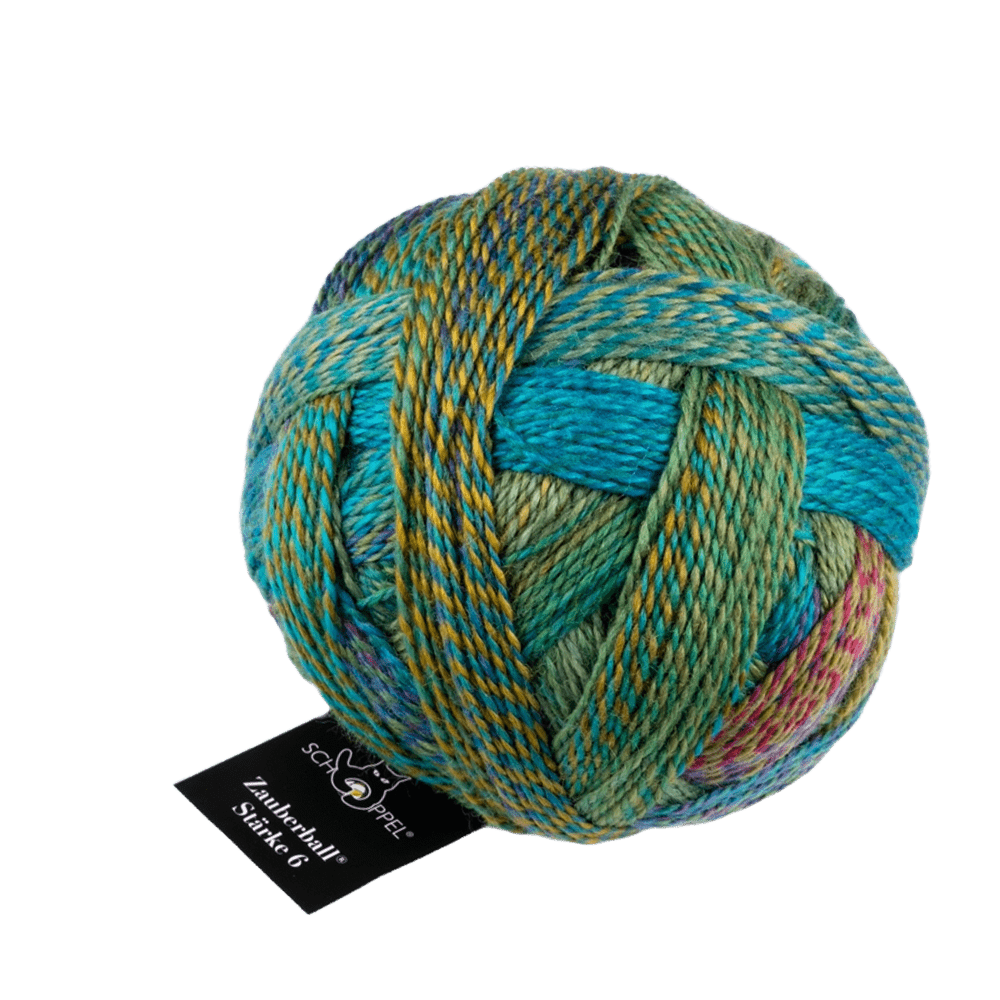 Schoppel Wolle Yarn Deep Water SCHOPPEL | Sock Yarn | Zauberball® Stärke 6 | 1289