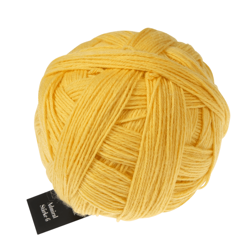 Schoppel Wolle Yarn Egg Yolk Yellow SCHOPPEL | Sock Yarn | Admiral Stärke 6 | 1377