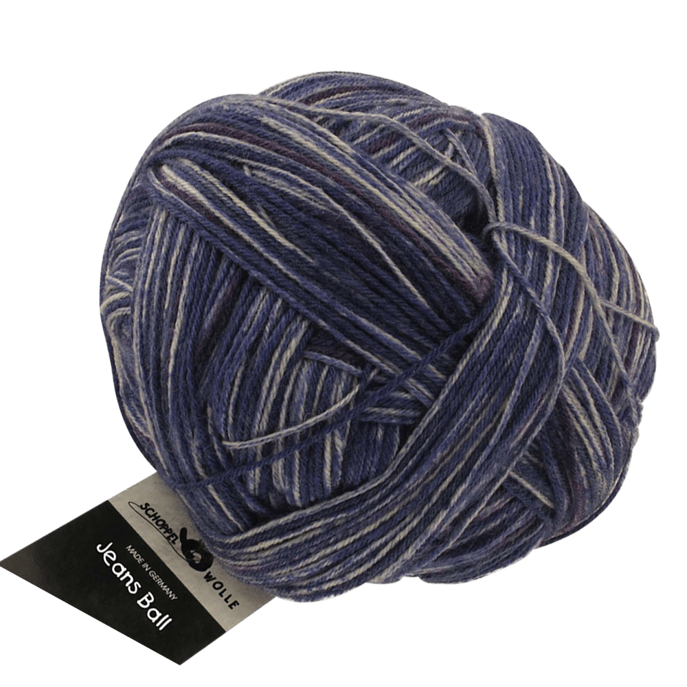 Schoppel Wolle Yarn Elderberry SCHOPPEL | Sock Yarn | Jeans Ball | 1359