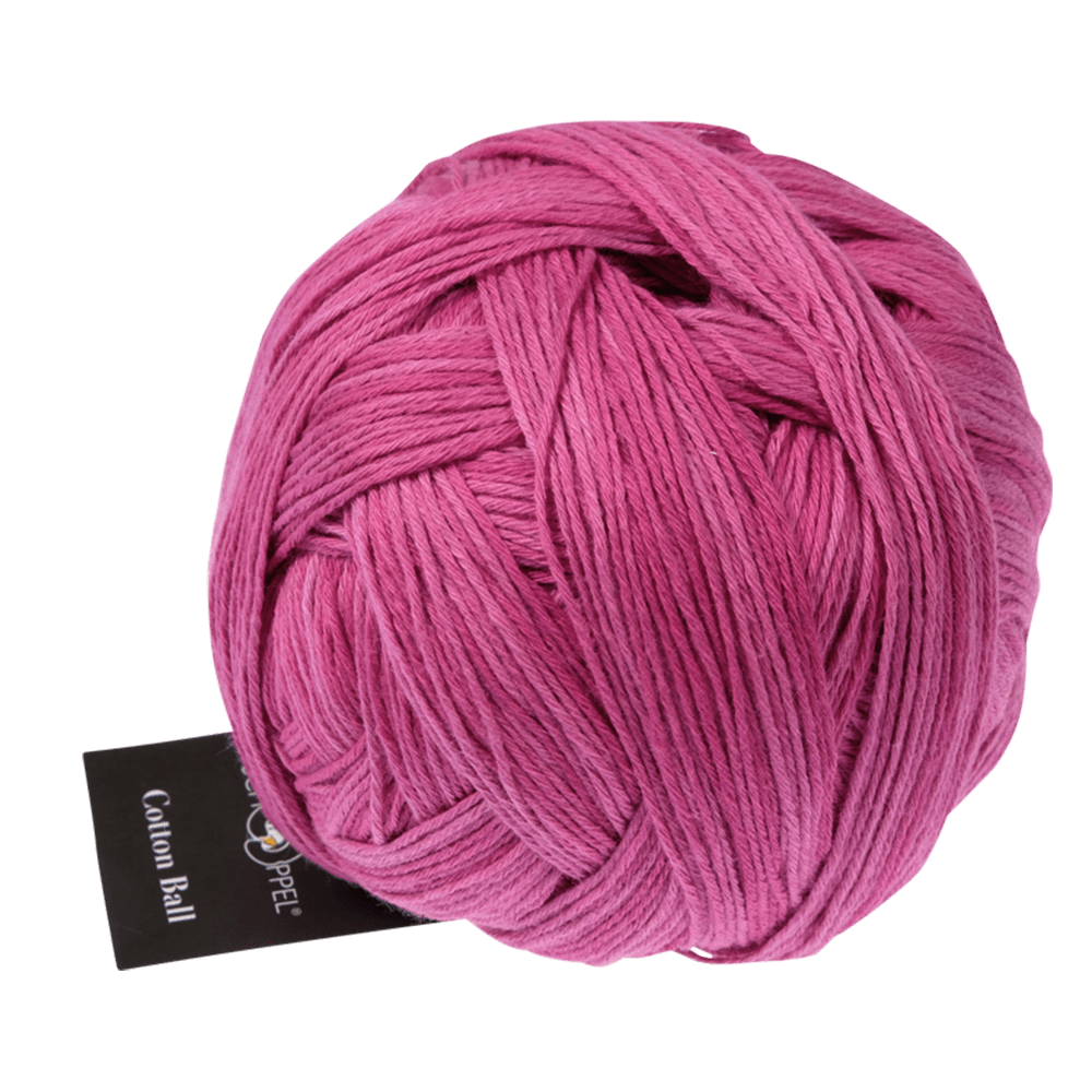 Schoppel Wolle Yarn Fuchsia SCHOPPEL | Cotton Ball | 1647