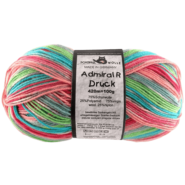SCHOPPEL | Admiral R Druck | Sock Yarn | 1566R