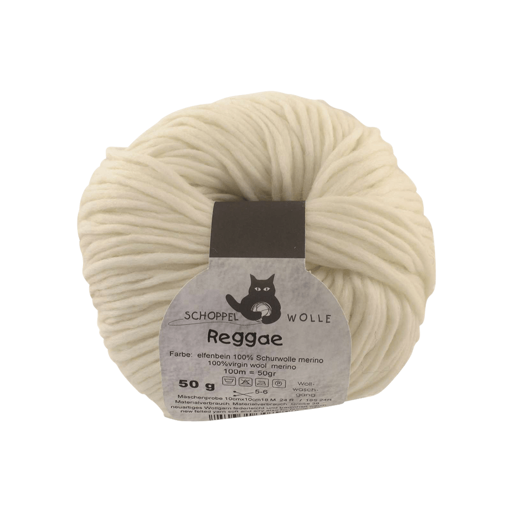 Schoppel Wolle Yarn Ivory SCHOPPEL | Reggae | 690