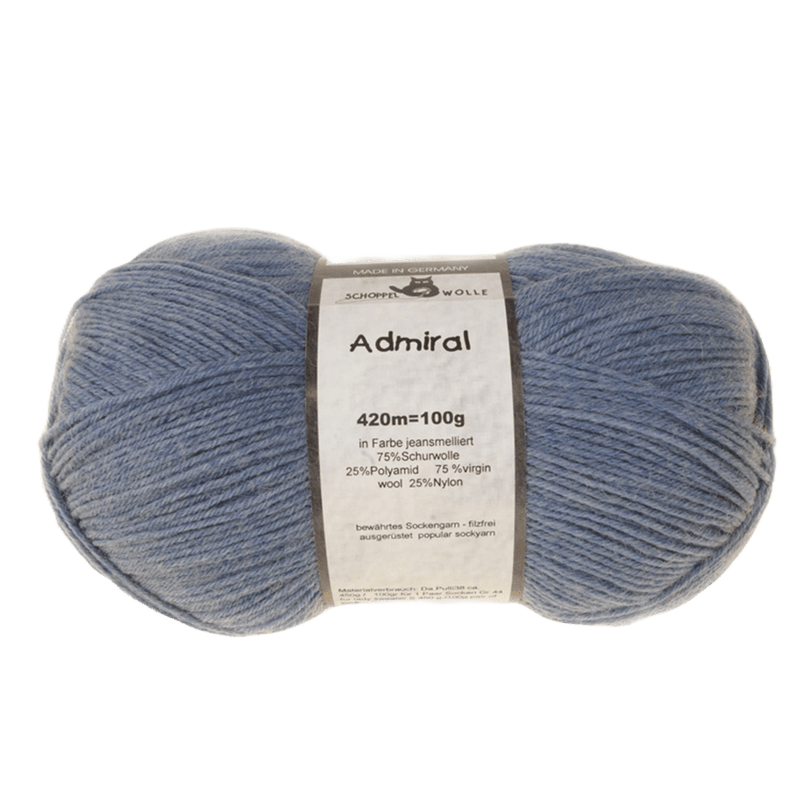 Schoppel Wolle Yarn Jeans Variegated SCHOPPEL | Sock Yarn | Admiral | 1566