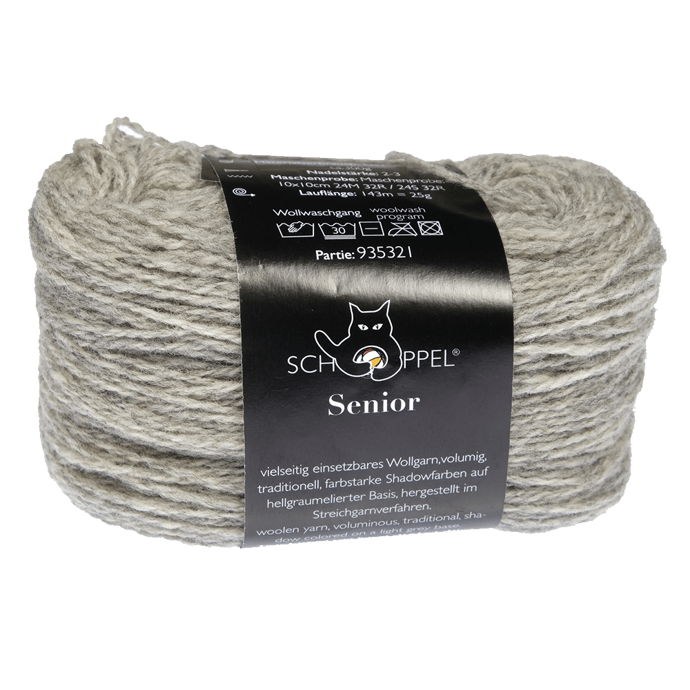 Schoppel Wolle Yarn Light Grey Blend/Light Grey 9220m SCHOPPEL | Senior | 1995