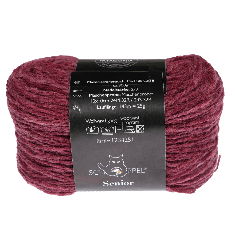 Schoppel Wolle Yarn Merlot by Dibadu 2603 SCHOPPEL | Senior | 1995