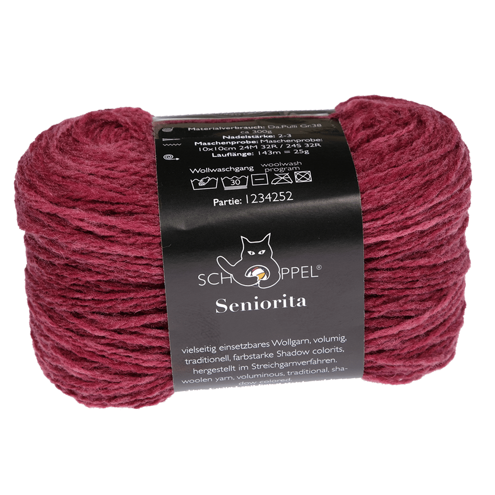 Schoppel Wolle Yarn Merlot SCHOPPEL | Seniorita | 1994