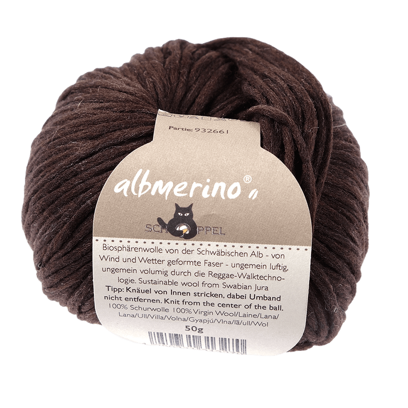Schoppel Wolle Yarn Mocha Mélange SCHOPPEL | Albmerino | Aran / Chunky | 10 Pack | 1287