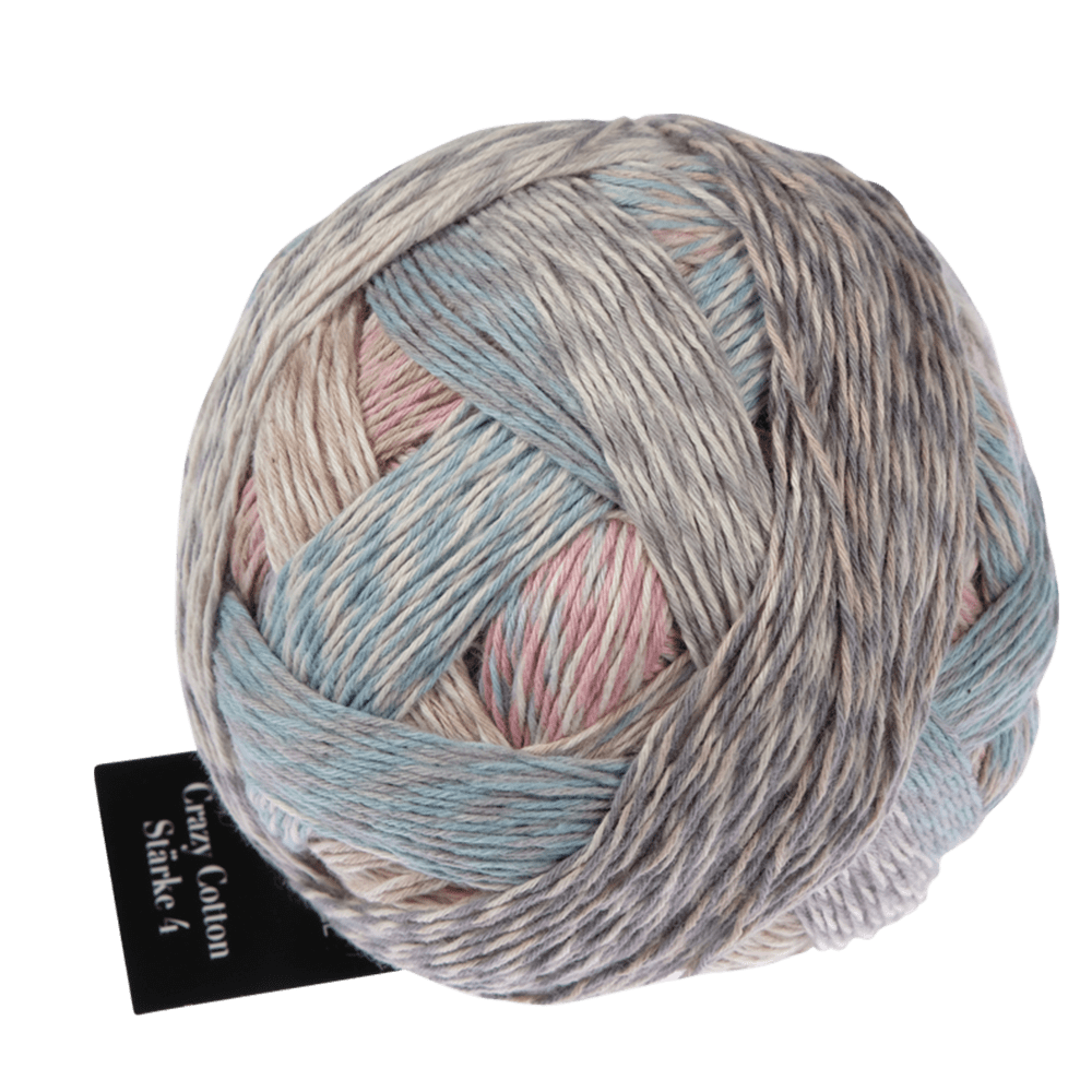 Schoppel Wolle Yarn Moose Test SCHOPPEL | Crazy Cotton Stärke 4 | 1861