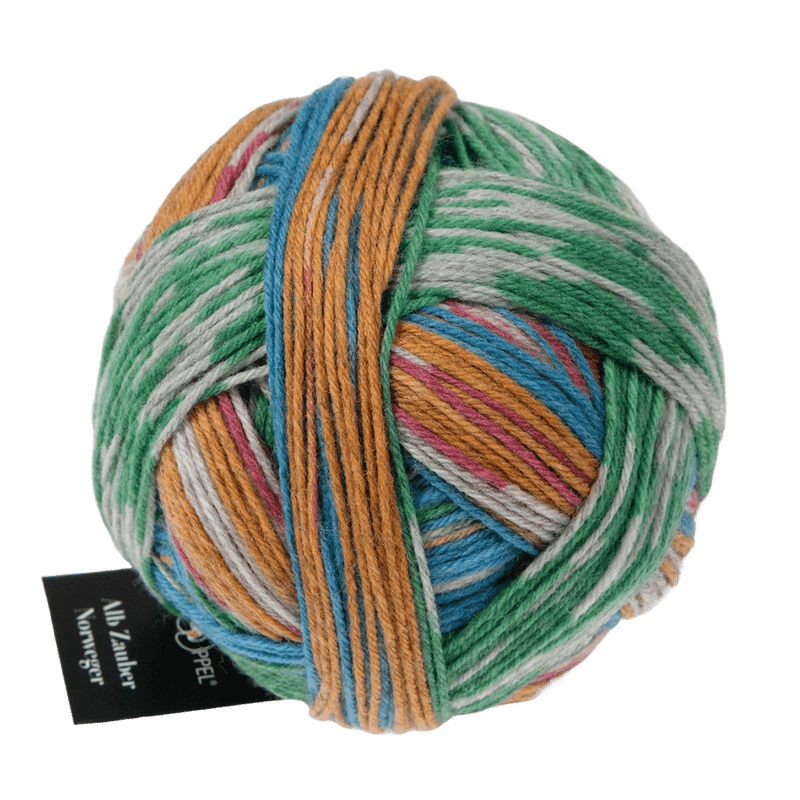 Schoppel Wolle Yarn New Harvest 2569 SCHOPPEL | Sock Yarn | Alb Zauber Norweger | 1968