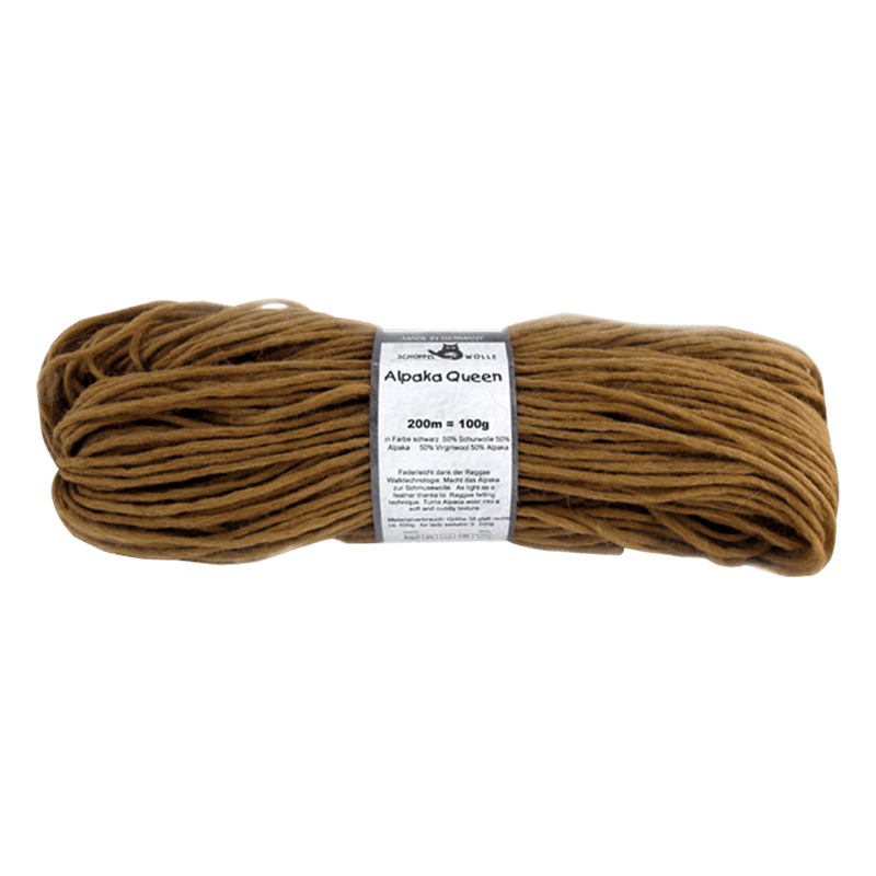 Schoppel Wolle Yarn Ochre SCHOPPEL | Alpaka Queen | Aran / Chunky | 5 Pack | 1400