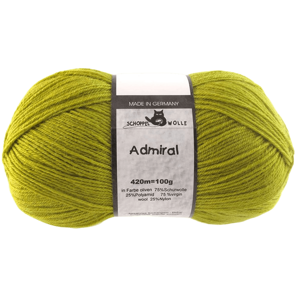Schoppel Wolle Yarn Olives SCHOPPEL | Sock Yarn | Admiral | 1566