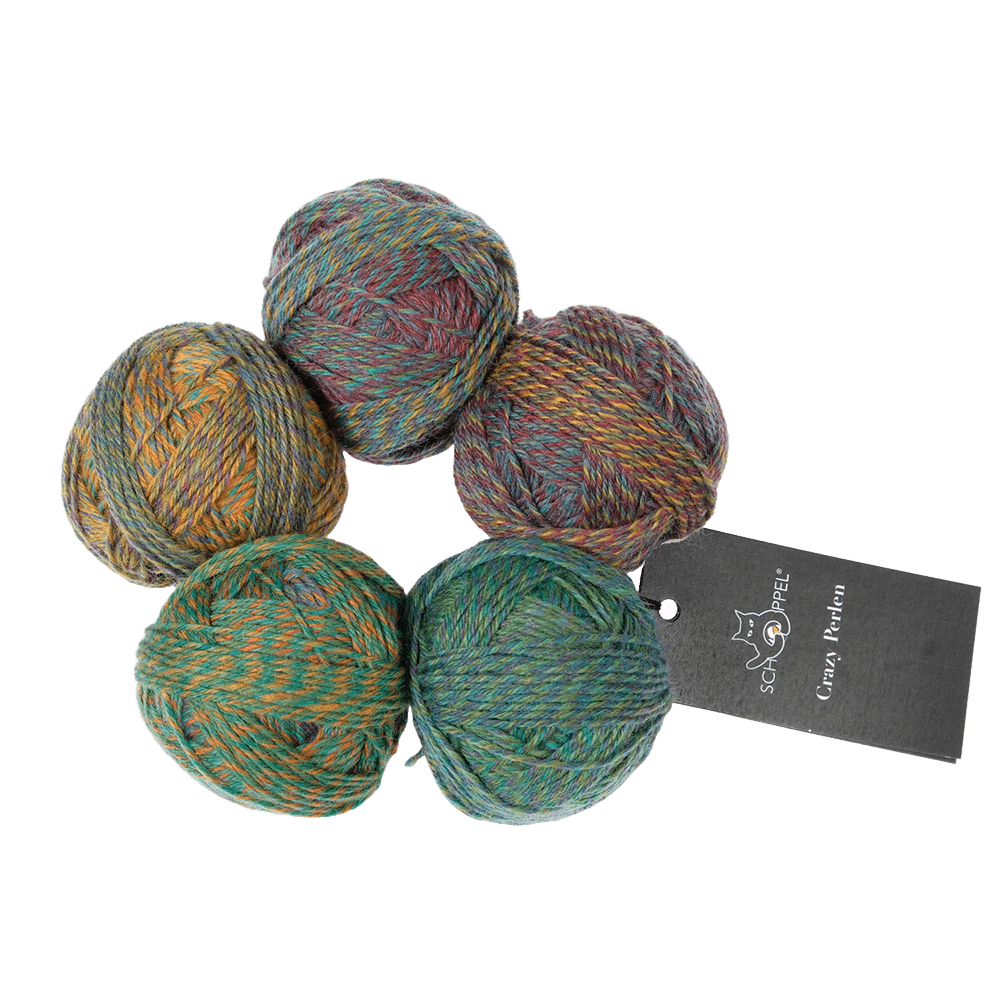 Schoppel Wolle Yarn Omnichord 2587 SCHOPPEL | Sock Yarn | Crazy Perlen | 1970