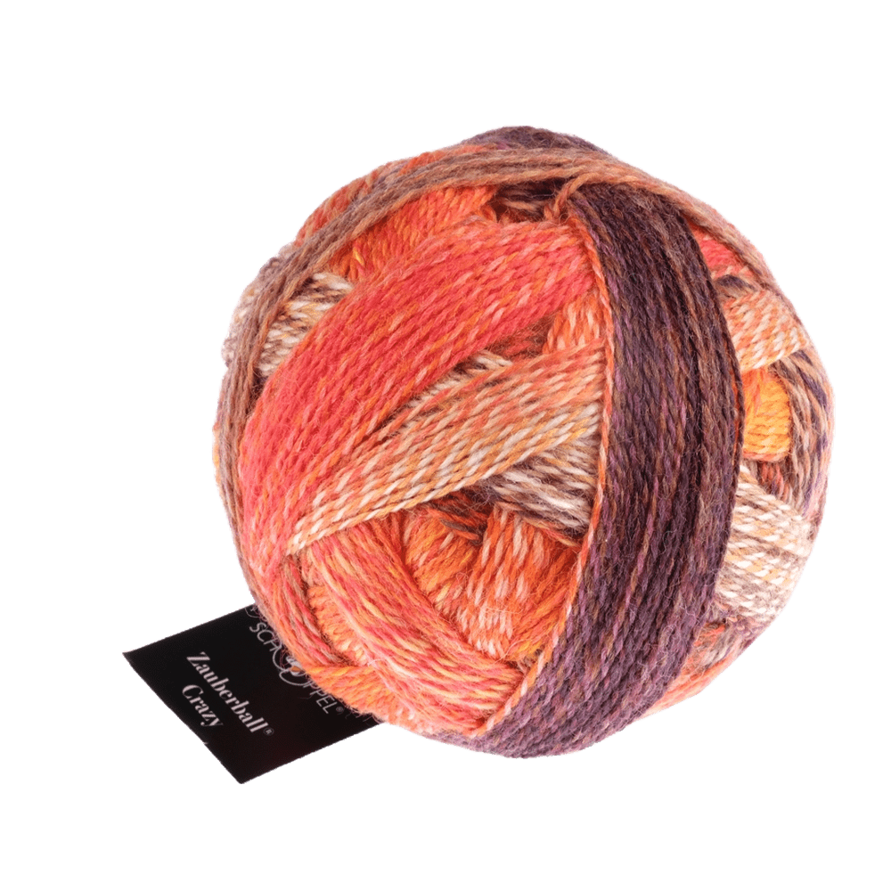 Schoppel Wolle Yarn Orangery SCHOPPEL | Sock Yarn | Zauberball® Crazy | 1153