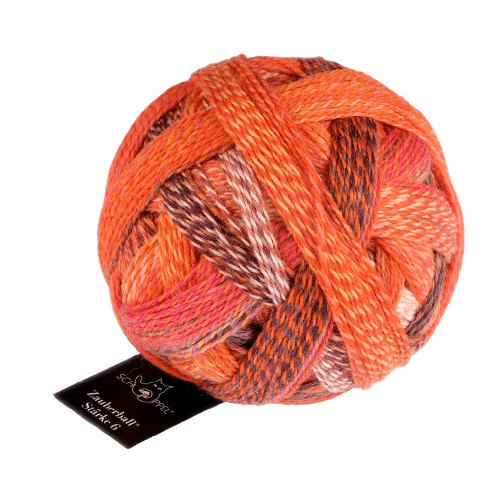 Schoppel Wolle Yarn Orangery SCHOPPEL | Sock Yarn | Zauberball® Stärke 6 | 1289
