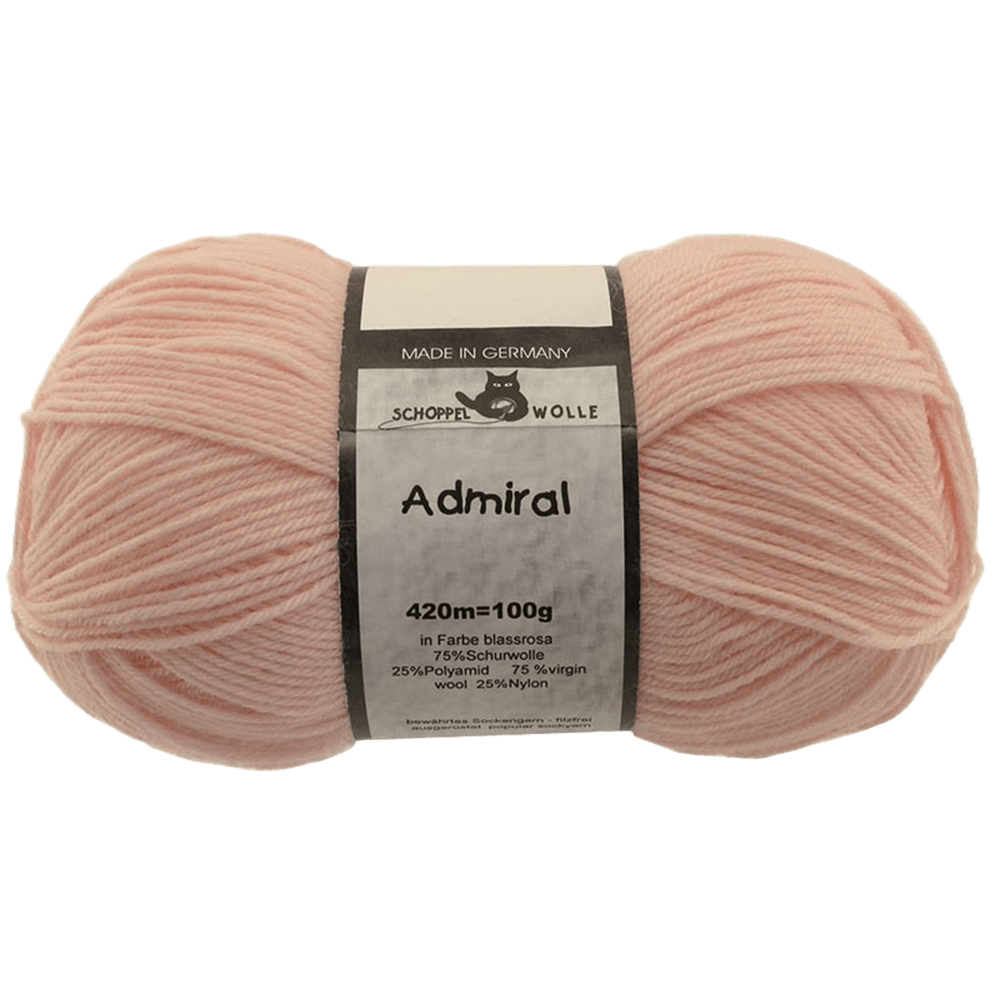 Schoppel Wolle Yarn Pale Rose SCHOPPEL | Sock Yarn | Admiral | 1566